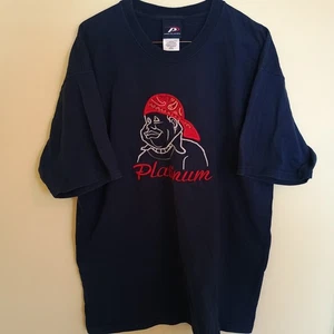 Vintage 90s Y2K Platinum Fubu Embroidered Tee T-Shirt Herren XL - Bild 1 von 4