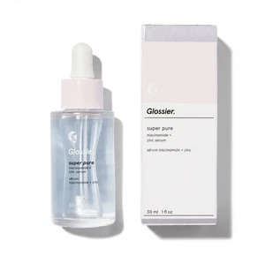 Glossier Full Size Super Pure Niacinamide + Zinco Siero 1 fl oz/30 ml Nuovo con scatola - Foto 1 di 3