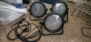 3 Thinpar 64 Venue 64 LED RGB DJ Professional Stage Lights - Picture 1 of 2