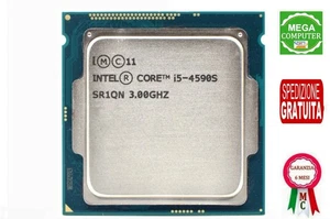 PROCESSORE SOCKET LGA 1150 INTEL CORE i5 4590S & SR1QN - Foto 1 di 1