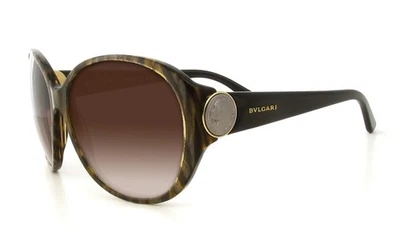Bvlgari Sunglasses BV8084 515613 60mm Brown Horn / Brown Gradient Lens - Image 1 of 2