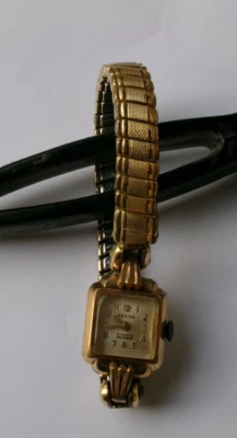 Damen Armbanduhr Herma Vintage Walz - Gold - Double - Bild 1 von 3