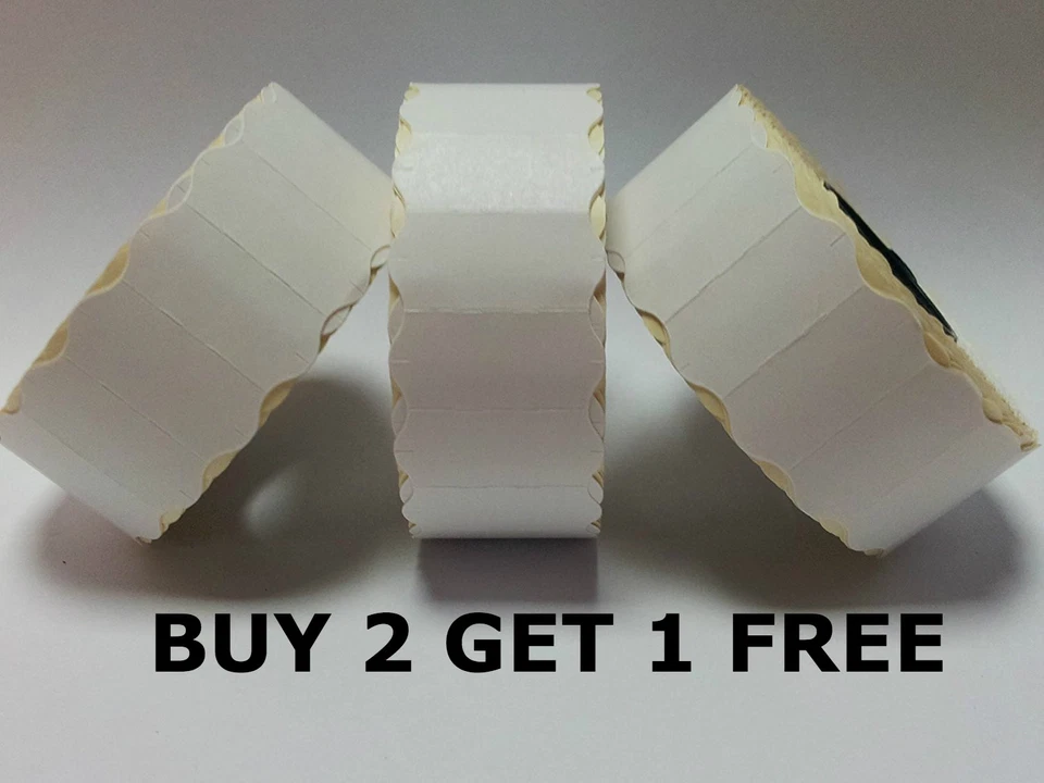 N A Luchs C6/C8 - 7.500 weiße permanente Preisauszeichner Preisetiketten - CT4 26 x 12 mm