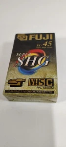 Fuji EC-45 SHG / Super High Grade VHS C Camcorder Cassette Video Tape NEW. - Picture 1 of 6