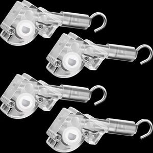 4 Pieces Blind Wand Tilt Control Wand Tilter for 1 Inch Mini Blind Head Rail Bli - Picture 1 of 11