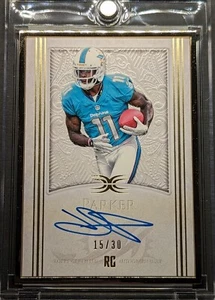 DEVANTE PARKER Rookie Auto 2015 Topps Definitive Collection Gold Frame RC SP /30 - Bild 1 von 3