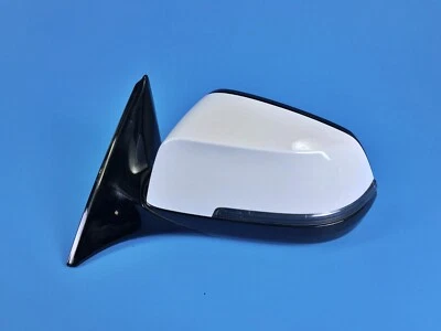 ESPEJO RETROVISOR IZQUIERDO LADO CONDUCTOR BMW F06 F12 F13 640I 650I BLANCO ALPINO 16-18 19K MI Foto 1 de 4