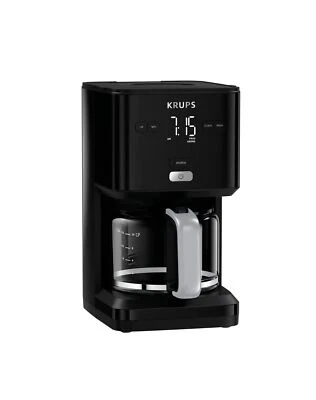 Krups KM6008 Filterkaffeemaschine SMART N LIGHT Schwarz 24h-Timer - Bild 1 von 4