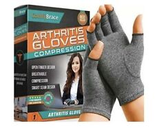 Comfybtace Arthritis Gloves Compression Open Finger Size Small New