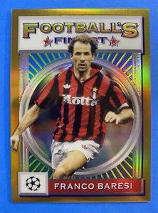 Franco Baresi - 2021-22 Topps UEFA Finest Flashbacks Chrome Gold/50 - AC Milan - Picture 1 of 2