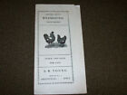 1908 Silver Laced Wyandotte Chicken Advertising Greenville Iowa S.r. Young