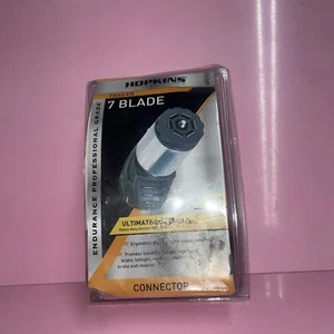 Hopkins 48510 Endurance Die-Cast 7 RV Blade Trailer End Plug Connector New  - Picture 1 of 4