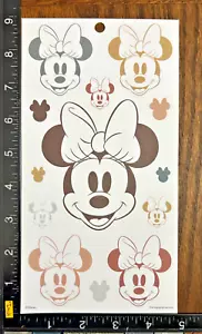 MINNIE MOUSE & FRIENDS EL PLANIFICADOR FELIZ, UNA HOJA HERMOSAS PEGATINAS #DISNEY08 - Imagen 1 de 2