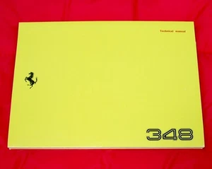 Ferrari 348 - RARE Original USA Owners Handbook - MY1993 - Ita/Eng/Fra/Ger Text - Bild 1 von 12