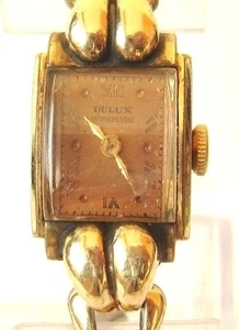 VINTAGE*ART DECO*DULUX*ANTIMAGNETIQUE SWISS MECHANICAL LADIES WATCH,SERVICED# 24 - Picture 1 of 9
