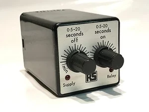 RS CYCLIC TIMER RELAY 8 PIN OCTAL 240V 0.5 - 20 SECS RS 347-804 ae1V18 - Picture 1 of 3