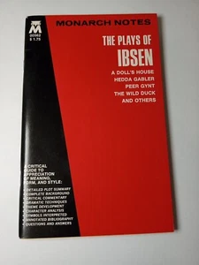 Monarch Notes The Plays of Ibsen 00562 - Picture 1 of 5