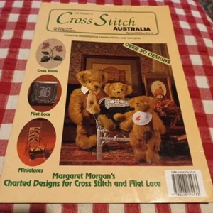 😇 Jill Oxton's Aust Cross Stitch Special Ed # 3 Patterns 94 50 Designs Filet ** - Picture 1 of 24