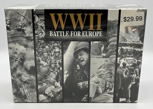WWII Battle for Europe 10 VHS Tape Set Sealed - Picture 1 of 6