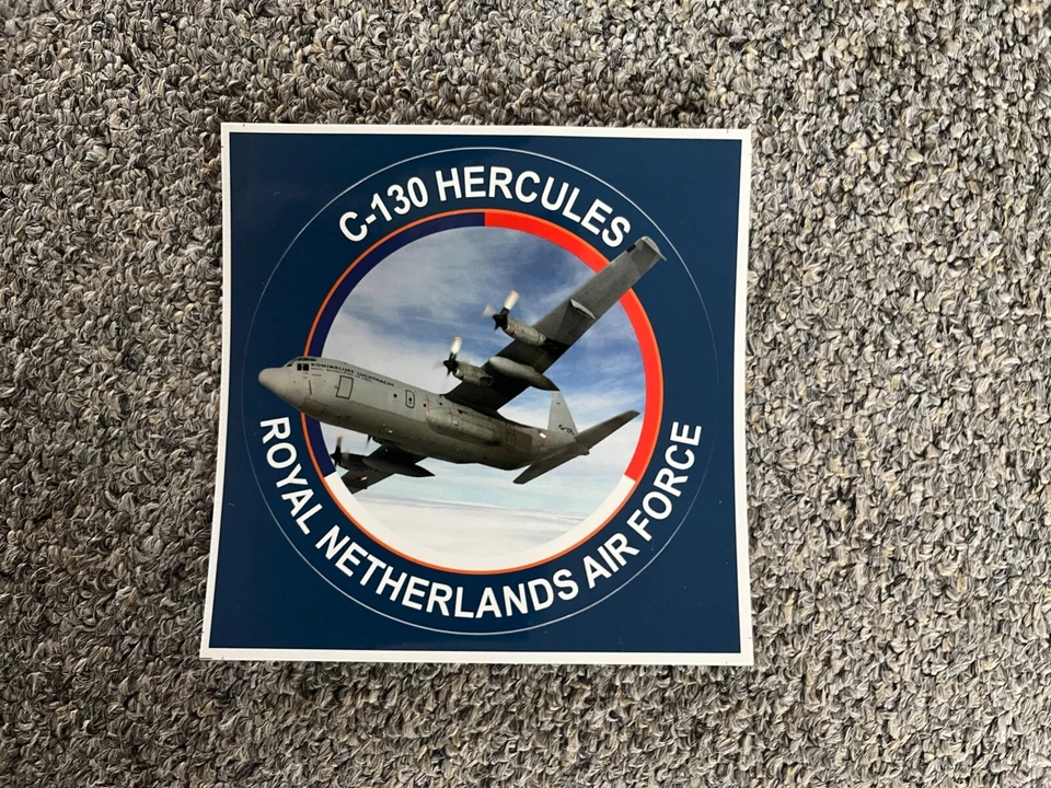 Aufkleber Holland RNLAF-Royal Netherlands Air Force "Hercules C-130" ! - Bild 1 von 1