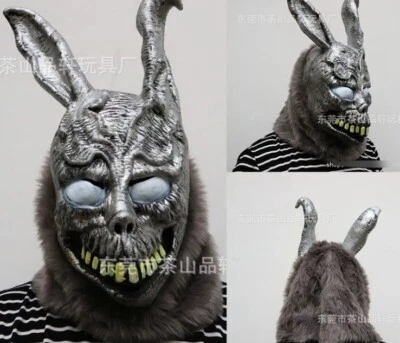 Donnie Darko Máscara Horror Frank el Conejito Halloween Máscaras Látex Tocado Fiesta Foto 1 de 2