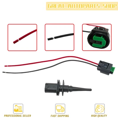 NEW Air Ambient Temperature Sensor W/Connector  For BMW Mini Cooper - Imagem 1 de 4