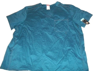 Blusa Médica Dickies Gen Flex talla 3XL verde azulado (C24) - Imagen 1 de 3