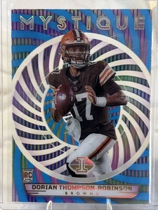 Panini Illusions 2023 Dorian Thompson-Robinson Mystique azul novato RC/299 - Imagen 1 de 4