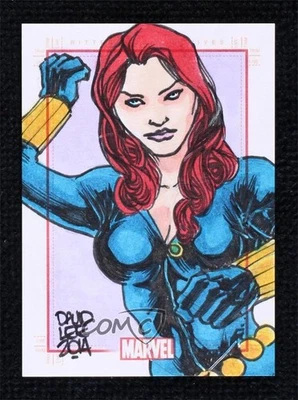 2014 Rittenhouse Marvel 75th Anniversary 1/1 David Lee Auto Sketch 1u6 - Image 1 of 3