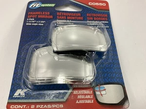 K-Source C0550 Frameless Blind Spot Mirror PAIR, 1-11/16" X 2-3/8" Size - Picture 1 of 4