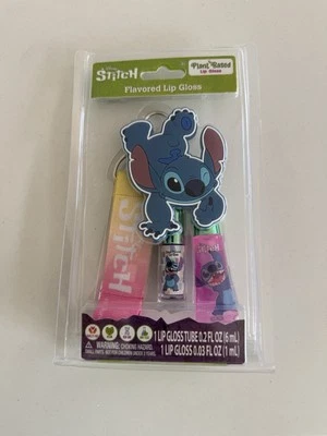 Набор блеска для губ на растительной основе со вкусом клубники и винограда и один брелок - Изображение 1 из 4