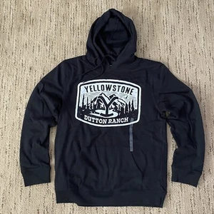 Yellowstone Dutton Ranch Patch Hoodie Herren Gr. M Montana Mountains Big Sky Country - Bild 1 von 6