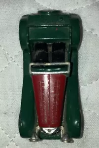 Matchbox 1982 SS100 Jaguar Scale 1:50 Red and Green Diecast Model - Picture 1 of 6