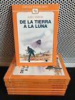 DE LA TIERRA A LA LUNA Jules Verne Graded Spanish Literature Libro Espanol