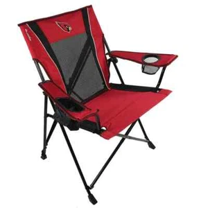 Premium Pro Football Arizona Cardinals Red Polyester Camping Chair w/Cup Holder - Picture 1 of 7