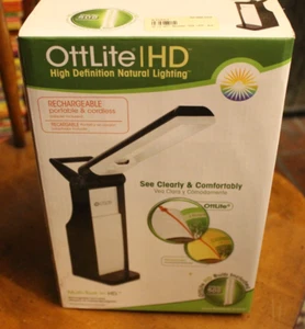 OttLite HD ~ Rechargeable Natural Light Desk Lamp ~ New Open Box ~ Bulb Inc. - Picture 1 of 1