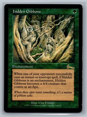 Magic The Gathering Urza's Legacy Hidden Gibbons #104/143 MTG TCG CCG - Image 1 of 2