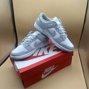 Size 10 - Nike Dunk Low Grey Fog - Picture 1 of 7