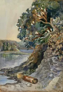 Reproducción de pintura de árbol Arbutus de Emily Carr - Imagen 1 de 3