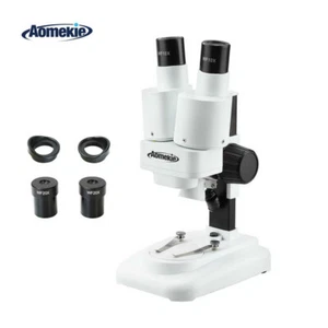 20X/40X Binocular Stereo Microscope LED Light Cordless Portable Multi-Use - Picture 1 of 7