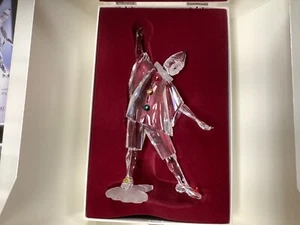 1999 swarovski Harlequin Pierrot figure with original box - Picture 1 of 12