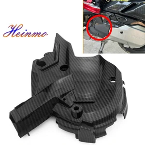 Engine Side Cover Clutch Protector Fairings Carbon Look For ADV150 2019 - 2022 - Picture 1 of 9