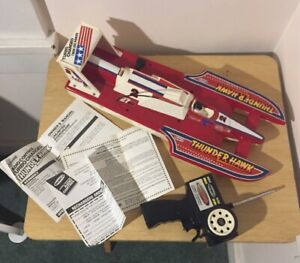 VTG 1987 Remco Radio Control Thunder Hawk 1601 Racing With Box
