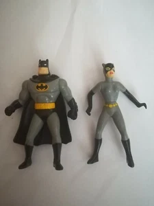 2 X ACTIONFIGUR / BATMAN & BATGIRL / DC 1998 / 10 CM - Picture 1 of 3