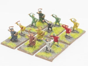 HELENÍSTICAS ANTIGUAS 15MM X 12. PINTADO. AZUL 632 - Imagen 1 de 5