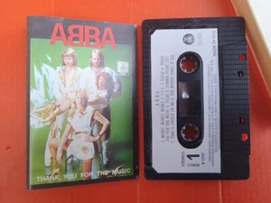ABBA Thank You For The Music 1991 Rare Original Cassette Yugoslavia Unique - Picture 1 of 3