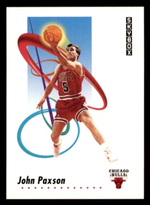 1991 SkyBox John Paxson    #42 Chicago Bulls - Picture 1 of 2
