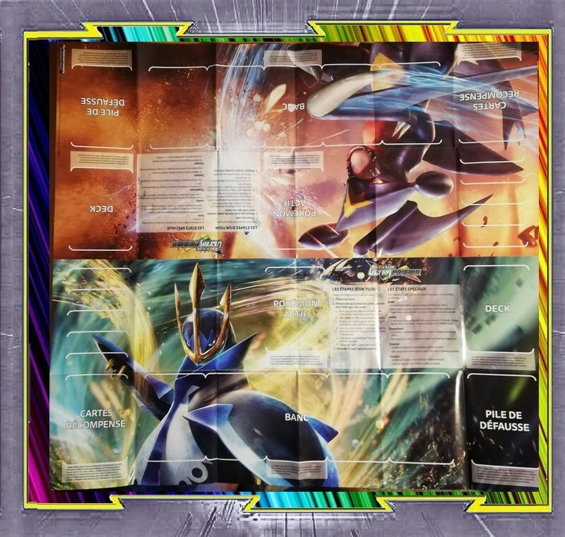 Tapis de Jeu - Playmat - Pokemon : Pingoléon Et Carchacrok - SL05 - Photo 1/1
