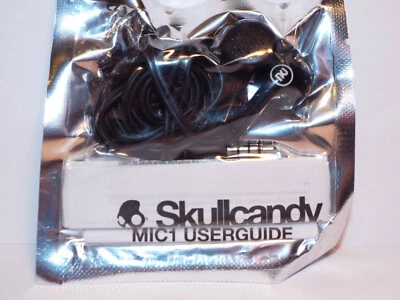 Skullcandy 2XL 偏移耳塞黑色,带直排麦克风型号 X20FHQ-835 — 第 1/3 张图片