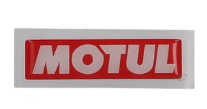 Adesivo Motul sticker 3D 80x20mm rosso/bianco - Foto 1 di 1